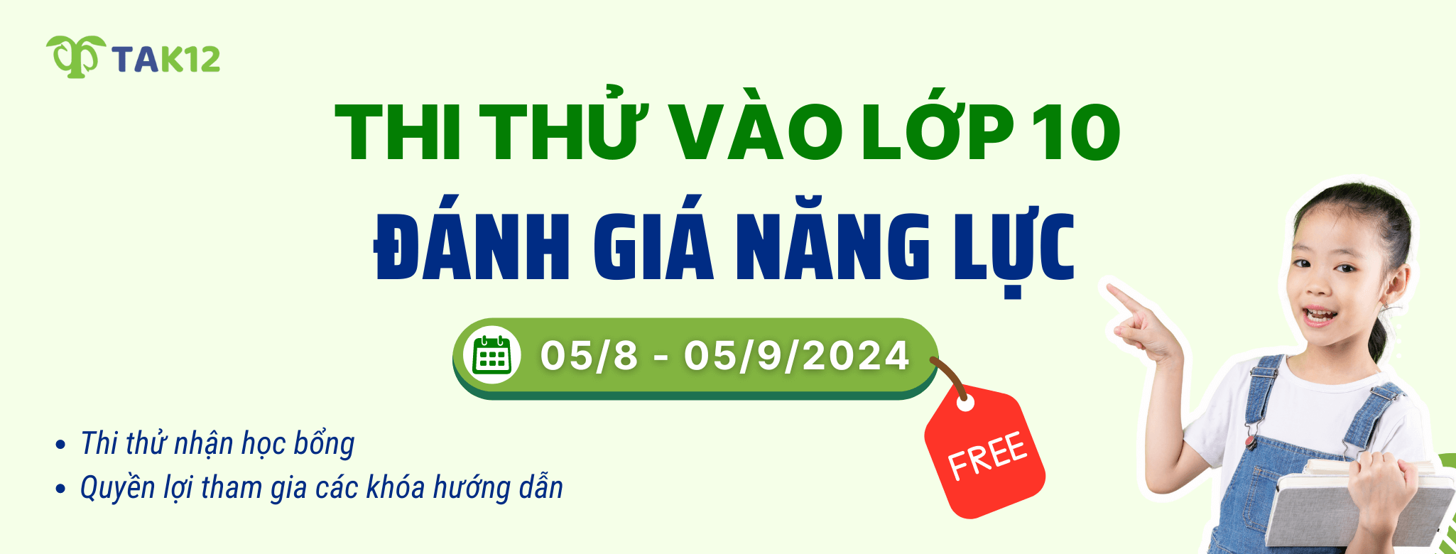 Thi thử ĐGNL vào lớp 10